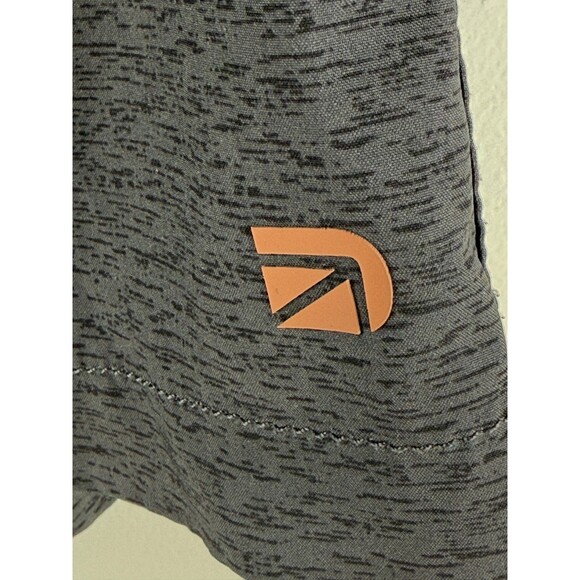 DenimLab men's beach shorts gray, pink, relaxed fit Hook & Loop, Walk size M - Picture 13 of 16